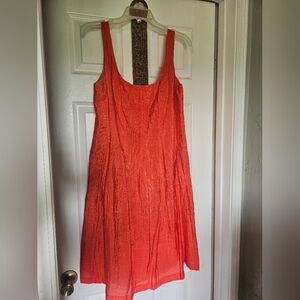 Ladies Coral Tank Dress 8